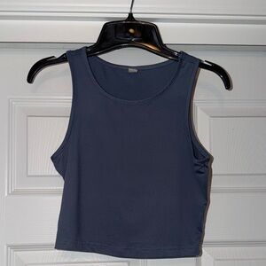 Women's Sleeveless Navy Top